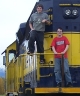 My teenage twin sons on an ARR GP40-2